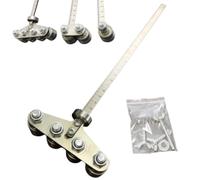 Positioning Calipers for Precise Measurements & Easy Wood Cutting, Stainless Steel Precision Cutting Guide for Circular Saws, Adjustable Guide Rail, Cut-ting Measuring Tool for Various Materials