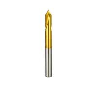 Positioning Drill bit 60° Metric Titanium-Coated Centre Drill bit High-Precision Centre Drill Suitable for Metal/Wood/Plastic CNC Lathe Machining DRINYOUNG (60 Degrees, 3x50L Titanium)