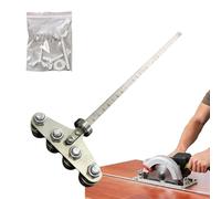 Positioning Guide for Measuring - Cutting Gauge Tool with Adjustable Rail 60cm | Rail Cutting Tool Guide - For Construction Workshops Carpenter Carpenter Metal DIY and Ind