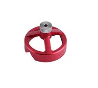 Positioning Kit, Self Centering Drill Bit Guide Jig, 6//7/8/9/10mm Centering Woodworking Tool Drill Guide Vertical Drilling Fixture Set for Electric Power Hand Drill(Red)