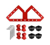 Positioning Squares Clamps Aluminum Alloy Fixing Clamp Carpenter for Box Cabinet Drawer Woodworking Adjustable Fixing Block