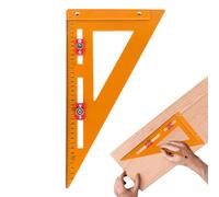 Positioning Triangle Ruler - Roofing Square Carpenter | Innovative Rafter Tool | Multifunctional Carpenter's Square Tool Position Scribing Ruler Hole Positioning for Engineer Carpenter