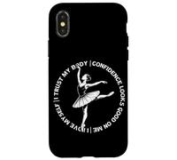 Positive Affirmation Ballet Dance Ballerina Dancing Case for iPhone X/XS