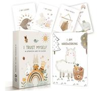 Positive Affirmation Cards for Kids - 40 Confidence & Mindfulness Cards to Support Emotional Growth | Ideal for Preschool, Kindergarten & Home