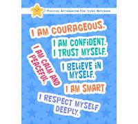 Positive Affirmation Notebook For Teens: Positive Self-Affirmations for Teens Teenagers Book Journal Cards Notebook: Volume 1 (Positive Self ... For ... For Kids Teens Teenager Children Series 2)