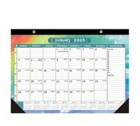 Positive Affirmations Calendar - Desktop Calendar 2024-2025 - Standing Desktop Calendar, Daily Positive Affirmations Calendar, Daily Planner Desk Calendar Cute Desk Accessories