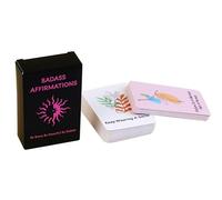 Positive Affirmations Cards, Inspirational Quote Deck, Daily Motivation Set with 60 Pieces 2.36x3.54 Inches, Spiritual Mindfulness Tool for Journaling Reflection, Birthday Gift, Wellness Routine
