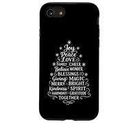 Positive Affirmations Christmas Tree XMAS Holidays Case for iPhone SE (2020) / 7/8