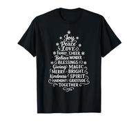 Positive Affirmations Christmas Tree Xmas Holidays T-Shirt