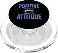 Positive Attitude Pilot Aviation Cockpit Instrument PopSockets PopGrip for MagSafe