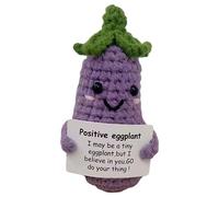 “Positive Aubergine - knitted (purple)”