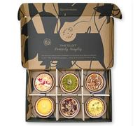 Positive Bakes Luxury Tart Selection Box | 6 Pieces | Plant-Based Sharing Desserts