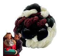 Positive Crochet, Crochet - Adorable Knitted Doll, Handmade Plush Sensory Stress for the Learning Room, Hotel, Café Shop