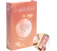 POSITIVE DAILY AFFIRMATION CARDS FOR WOMEN - 36 Self Care Meditation Oracle Cards with Manifestation Journal. Inspirational Self Care Box for Mindfulness, Intention Setting. (Daily Affirmation Oracle)