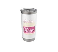 Positive Energy Flows from Camping Trips Stainless Steel Insulated Tumbler