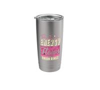Positive Energy Flows from Onion Rings Stainless Steel Insulated Tumbler