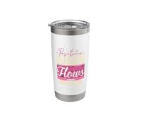 Positive Energy Flows from Onion Rings Stainless Steel Insulated Tumbler