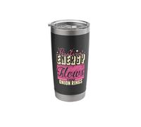 Positive Energy Flows from Onion Rings Stainless Steel Insulated Tumbler