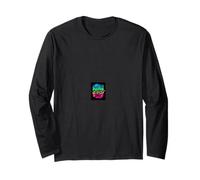 Positive Energy Only Energetic Typography Long Sleeve T-Shirt
