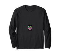 Positive Energy Only Energetic Typography Long Sleeve T-Shirt