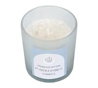 Positive Energy White SAGE Crystal CHIP Candle