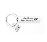 Positive Gifts for Camera Lovers Lovely Keychain Photography Gifts Motivational Photography Gifts Inspirational Photography Club Membership Gifts Camera Lovers Keychain Men Women Daughters Sons Friend