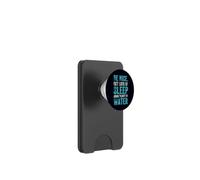 Positive Healthy Habits Quote, Be Nice Get Sleep Drink Water PopSockets PopWallet for MagSafe