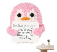 Positive Knit Toy with Positive Card, Doll to Collect | Cute for Mother's Day, Festive and Warm Decoration, Perfect to Beautify Your Own