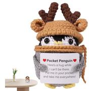 Positive Life Potato - Positive Life Potato Funny Crochet | Funny Potato Crochet With Positive Card | Come With An Uplifting Positive Card | Ideal For Ralleg
