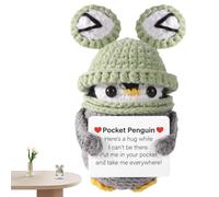 Positive Life Potato - Positive Life Potato Funny Crochet | Funny Potato Crochet With Positive Card | Come With An Uplifting Positive Card | Ideal For Ralleg