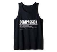 Positive Message Definition of Compassion Tank Top