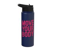 Positive Mindset Confidence Leadership Gym Training Business Stainless Steel Insulated Water Bottle