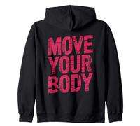 Positive Mindset Confidence Leadership Gym Training Business Zip Hoodie