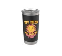 Positive Mindset Sun Design Manifesting Energy Stainless Steel Insulated Tumbler