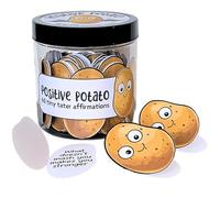 Positive Pickle Emotional Support Affirmation Cards, 30 Sheets Positive Messages - Mini Positive Affirmations Cards Jar, Decorative Jar for Anxiety Relief Gift
