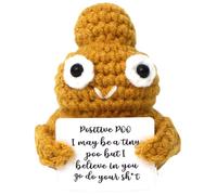 Positive Poo Gift with Affirmation Cards,Positive Poo,Positive Affirmation Gifts,Funny Poo Gifts,Poop Emoji Gifts,Positive Gifts for New Year Gift Birthday Friends Party Decoration Encouragement,03