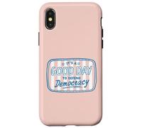 Positive Pro Democracy Tee for Women Case for iPhone X/XS