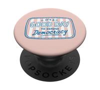 Positive Pro Democracy Tee for Women PopSockets Adhesive PopGrip