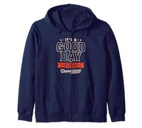 Positive Protest Pro Democracy Zip Hoodie