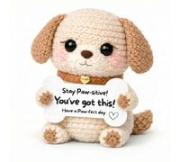 Positive Puppy© | Unique & Thoughtful Gift | Heartwarming & Adorable Surprise | Pet Loss & Rainbow Bridge | Present Birthday Girl Women Friend Colleague | Dog Lover Mum | Cute & Cheer-up Pocket Hug
