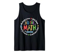 Positive Quote Inspiring Saying Love Hope Fear Do The Math Tank Top