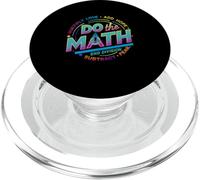 Positive Quote Inspiring Slogan Love Hope Fear Do The Math PopSockets PopGrip for MagSafe