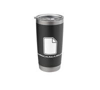 Positive Sayings Tech Humor Final Version Confidence Stainless Steel Insulated Tumbler