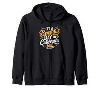 Positive Self Love It's A Beautiful Day To Celebrate Me Zip Hoodie