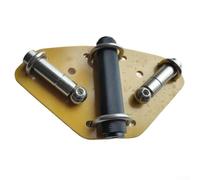 Positive Short V-shaped Antenna Base Plate, Antenna Base 1/4 And 3/8 Tripod Thread With U-shaped Fixing Device 14-50MHz, for Positive V-shaped Antenna(With fixing rod)