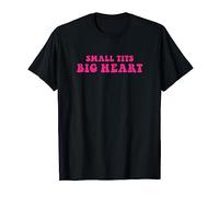 Positive Small Tits Big Heart Free Nipple Women T-Shirt