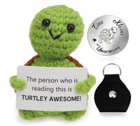 Positive Turtle, Mini Funny Support Turtle Gifts,Game Coins in Pick Packaging,for Christmas, Home Desktop Decoration, Learning Gifts Emotional Encouragement