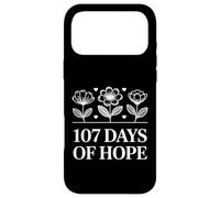 Positive Vibes Motivational Retro Floral 107 Days of Hope Case for iPhone 17 Pro Max