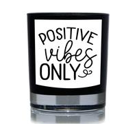 Positive Vibes Only 20cl Candle 60 SECOND MAKEOVER Black One Size