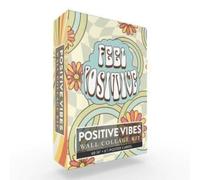 Positive Vibes Wall Collage Kit : 60 (4" × 6") Poster Cards